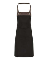 Espresso Bib Apron with Pockets